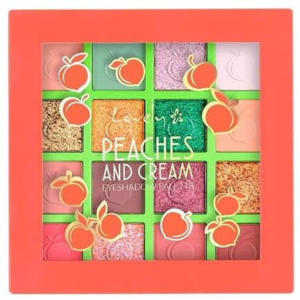 LOVELY. Peaches and Cream Lidschattenpalette - Eyeshadow Palette