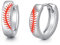 Rugby Creolen Silber 925 Rugby kleine Creolen Ohrringe Rugby Schmuck Geschenke für Damen Herren