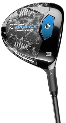 Callaway Paradym AI Smoke Max Fast, Fairway 7 Wood, Graphite, Womens, Standard