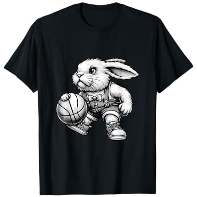HOPP IN DIE KÖRBE OSTERHASEN BASKETBALL T-Shirt
