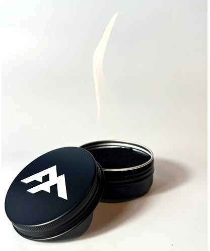 2x Spill and Evaporation Proof Alcohol Stove Tins | Ultra lightweight Mini Spirit Burner Tins | 4x Graphite Felts | Easily Extinguish & Carry Fuel Inside | Hiking & Bushcraft Use (60ml Size)