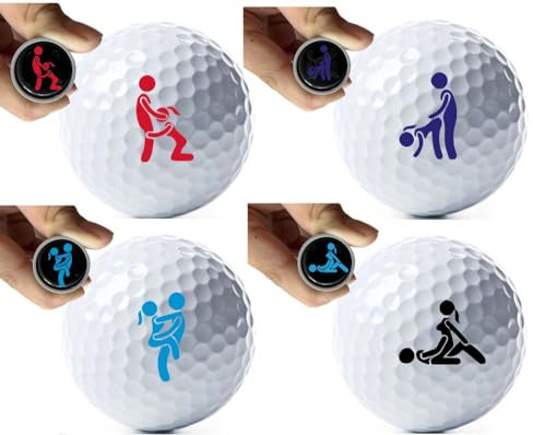 JSWLYWMTPJ 12PCS Custom golf ball stamps Personalized to identify golf balls,Personalized Funny Adult Gift for Golf Enthusiasts Customize Your Own Golf Ball Marker stamps