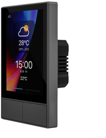 Getdoublerich NSPanel Smart Home WiFi Smart Scene Wall Switch Home Automation Thermostat Smart Device Central Integration(NSPanel US)