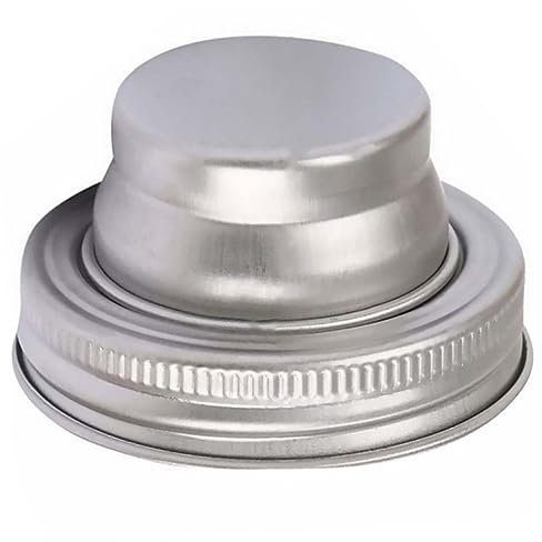 TOPBATHY Shaker 3 Pièces 304 Lid Shaker Pots à Condiments Mini Bouteilles De Condiments Bouteille Shaker en Acier Inoxydable Assaisonnement Shaker Couvercle Large Bouche Couvercle De Mise