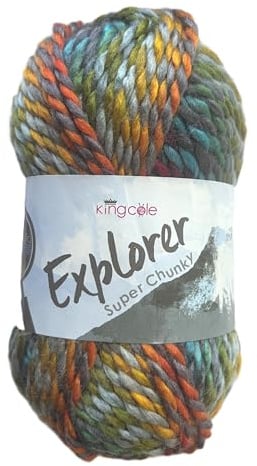 King Cole Explorer Super Chunky 100g (4310 Barry)