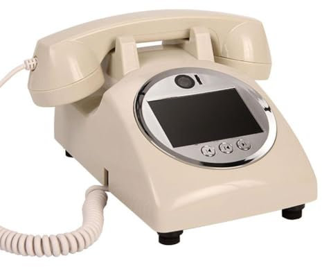 Video-Audio-Gästebuch, Telefon, 1080P Video-Gästebuch, Hochzeitstelefon, Audio-Gästeobjektiv mit Reco-Videobuch, personalisierbar