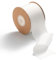 MORSUNBELA Schleifenband Weiss Geschenkband Hochzeit Weiß Dekoband Breit Seidenband Weißes 5 cm x 23 m