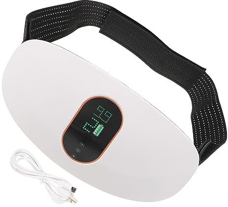 Bauchmassagegerät Vibrationsgürtel Tragbares Elektrischer für Taille | ABS Ausführung, Freihändiger Einsatz, für Oberschenkel und Hamstrings im Umkleideraum