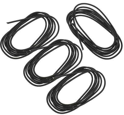 LALAFINA Strong Stretchy Notebook Ropes 4 Rolls of Elastic Rubber Bands for Travelers Company Notebooks