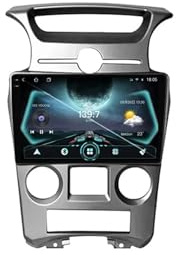 Android 13 2 DIN Radio 9 Pollice Schermo touch per auto per Kia Carens 2007-2011 con Telecamera Posteriore/Wireless Carplay/BT/FM/navigazione GPS Controllo al volante(2+64G)