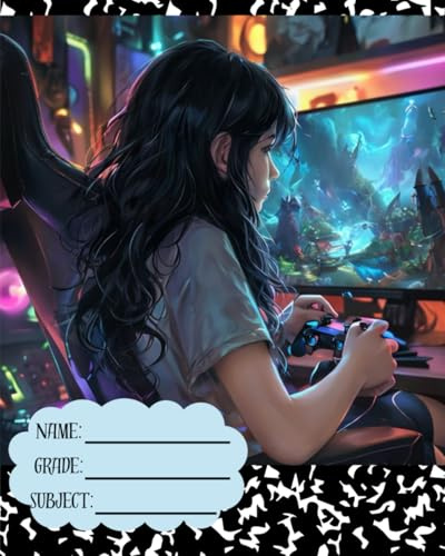 Gamer Girl Notebook
