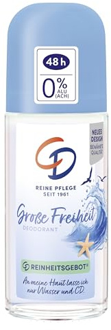 CD Deo Roll-On Große Freiheit | Ohne Aluminiumsalze | 50 ml | 48 h zuverlässiger Schutz vor Körpergeruch.