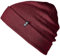 Enter the Complex® Merino Mütze Herren, Beanie Damen, 100% Merino Wolle, Warm und Dünn, Zweilagige Strickmütze, Maroon