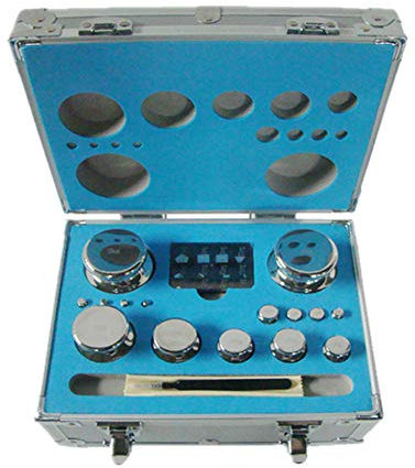 CGOLDENWALL M1 Waage Balance Kalibrierung Gewicht Set Balance Gewicht Kit Set für Digitale Waage Schmuck Waage Elektronische Laborwaage Waage Zubehör (1mg/2kg)