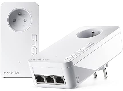 Devolo Magic 2 LAN Triple Starter Kit BE Powerline Starter Kit 2.4Gbps
