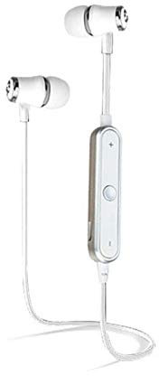 Ecouteurs Bluetooth Anneau pour IPHONE 12 Pro Max sans Fil Telecommande Son Main Libre Intra-AURICULAIRE Universel (Blanc)
