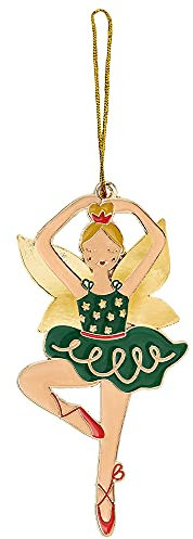 Deko-Anhänger Ballerina aus Metall 5x10cm