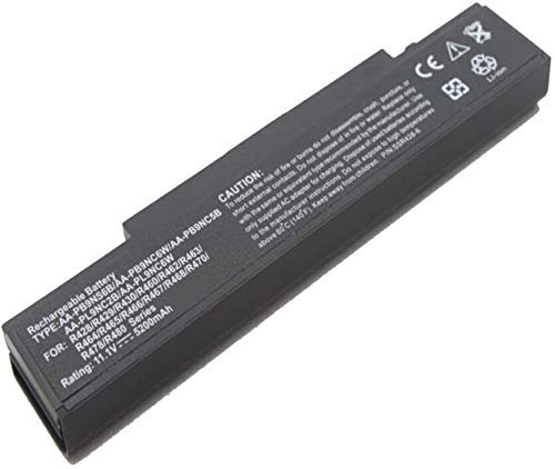 Backupower Replacement Battery Compatible with Samsung R458 R505 R519 R522 R580 NP-RV515 NP-RV511 NP-RV711 NP-P510 NP-P530 AA-PB9NC5B AA-PL9NC6W AA-PB9NC6W/E