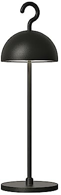 Sompex akkubetriebene In- und Outdoor-Dekoleuchte HOOK schwarz