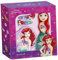 Disney Princess Ariel's Undersea Bath Time Geschenkset inklusive 2 in 1 Shampoo-Gel-Figur, Badeschwamm und 2 verzierten Haarspangen
