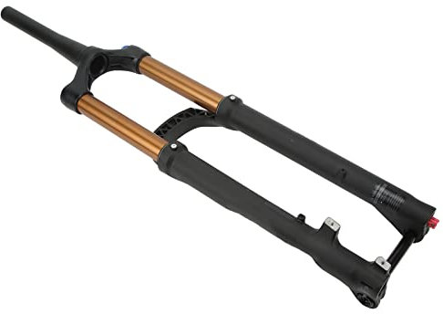 Fourche Avant De Vélo De 27,5 Pouces, Structure Tampon Intégrée en Alliage D'aluminium, Tige De Barillet D'amortissement pour Vélo De Route, VTT, Vélo Pliant, VTT