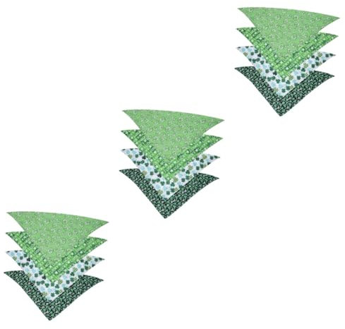 INOOMP 12stücke Kreative Bandana Für Hunde Und Katzen Atmungsaktive Leichte Und Bequeme Halstücher Für Partys Und Freizeitaktivitäten Als Für