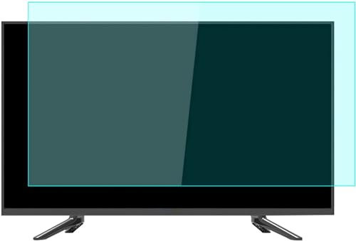 FKINGLRK Anti Glare TV Screen Protector - for LCD, LED and QLED HDTV 32-65 Inch TV, Filter Blocking UV & Blue Light from 380 to 495nm, Matte Block Glare Reflections Filter