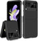 Coolden for Samsung Z Flip 4 Case with Hinge Protection Dual Layer Hard PC Soft TPU Bumper Full Body Shockproof Heavy Duty Protective Phone Case Cover for Samsung Galaxy Z Flip 4 (Black)