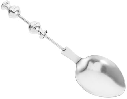 ULTECHNOVO Beadbarer Edelstahl-löffel Diy Zuckerlöffel Multifunktional Für Tees Desserts Und Alltägliche Küchenbedarfe Langlebig Und Leicht Zu Reinigen Für Stilvolle Haushalte