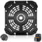 GCQ Air Fryer Accessories for Ninja AF180UK AF180UKCP Air Fryer Pro XL 6-in-1 6.2L, 8.5''× 8.0'' Air Fryer Grill Pan Grill Plate Crisper Plate Replacement Parts Tray Rack with Rubber Bumpers