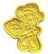 The Cookie Cutter Hub Taglierina natalizia con Minnie Mouse e goffratura coordinata per biscotti, argilla e decorazione da forno