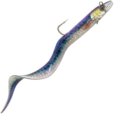 Savage Gear Conger EEL - Ultimativer Raubfischköder, mehrere Farben, 50g-200g, Meeresköder, Heilbuttköder, Gummifisch, Jig-Köder