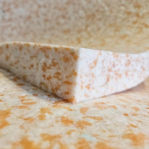 Verbundschaum RG 120 Dämmung, Trittschalldämmung & Schallschutz druckfest & formstabil | 1–6 cm Stärke | Größen: 50×50, 100×50, 100×100, 100×200 cm | Made in Germany (Bunt, 50x50x2 cm)