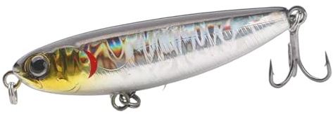 Gissroys Angelgerät Harte Köder Topwater Bleistiftköder 6 G/12 G Walk The Dog Künstliche Köder Mit Drillingshaken Beschichteten Ködern