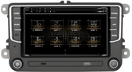 Estéreo para Coche con Pantalla táctil Bluetooth de 7 para VW,para Volkswagen,para Jetta,para Passat,para Amarok GPS para Coche