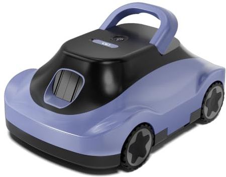 Robot Piscine, Aspirateur Piscine sans Fil, 180Min Autonomie, Auto-Parking | Robot Piscine sans Fil pour Piscines Hors Sol 200m², Aspiration Puissante, Navigation Intelligente, Filtration Ultra-Fine