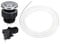 GOZAR 25V-250V Interruptor De Baño Neumático Aire Botón Kit De Basura Eliminación De Basura Eliminador De Aire Kit De Interruptor - 34MM