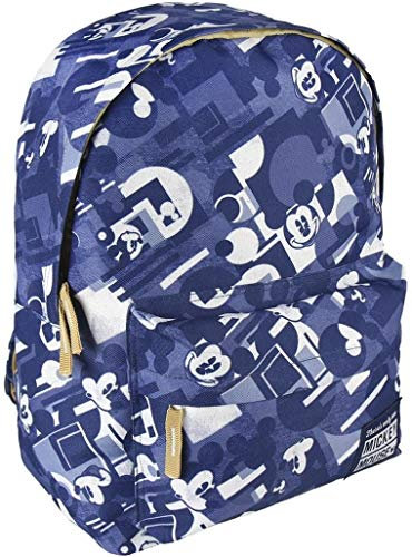 Cerdá Mickey Kinder-Rucksack, 41 cm, Blau (azul)
