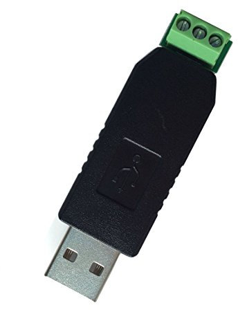 DollaTek Adattatore convertitore seriale USB 2.0 a RS485 CP2104 SN75176 Doppia Protezione Fuse + TVS Stabile Rispetto a FT232