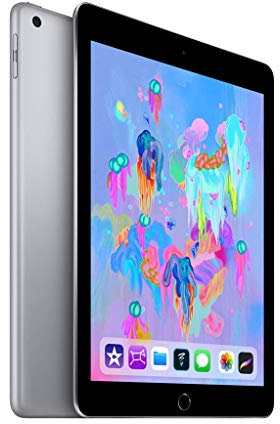 2018 Apple iPad (9.7-Pulgadas, Wi-Fi + Celular, 128GB) Gris Espacial (Reacondicionado)