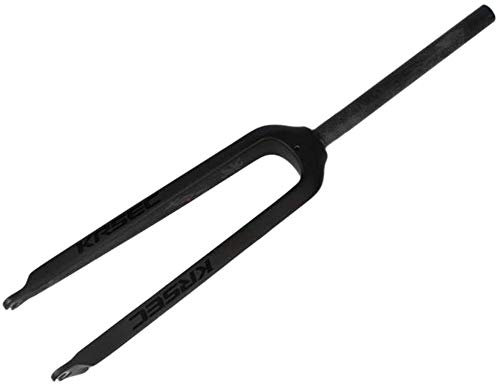 26/27,5/29er Full Carbon Fiber MTB Bicicletta Rigida Forcella Disco Freno, 1-1/8 Tubo Dritto Ultra Leggero Bicicletta Sospensione Forcelle anteriori (26er)