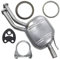 Mitteltopf Auspuff Mittelschalldämpfer für Mercedes 260 300 W124 C124 T124 2.6 3.0