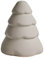 Cooee Design Snowy 15cm Sand, Keramik, Weihnachtsbaum, Tanne, Weihnachtsdekoration