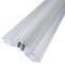 Juntas para mamparas de ducha, cierre con imán, adaptables a vidrios 5-6 mm, para recambio, Longitud 193 cm recortables a la medida necesaria, Transparente Y Blanco (IMR)