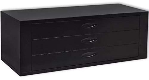 Metall-Werkzeugkasten 3 Schubladen, Yongdu Werkzeugset, Werkzeug-sets, Tool Set, Werkzeugtasche Gefüllt, Schwarz