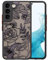 XIZYO Hülle für Samsung Galaxy S22, Transparent Matt Rose Floral Blume Muster Stoßfeste Handyhülle, Weiche TPU Stoßstange Schutzhülle, Schwarz