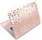 DINKY Laptop Skin Sticker Decal, 12 13 13.3 14 15 15.4 15.6 inch Laptop Universal Reusable Vinyl Skin Stickers Cover Art Decal Notebook PC Personalized Protector-Rose Pink Leopard Print