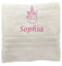 Einhorn Personalisiertes Handtuch mit Namen Schön gestickter Name Handbadetuch 100% Baumwollhandtuch Personalized Custom Towel with Name (100 x 50 cm, Einhorn)