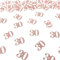 30th Happy Birthday Confetti Decorations - Number 30 Rose Gold Table Confetti for 30th Birthday, 30th Anniversary Wedding Party Supplies