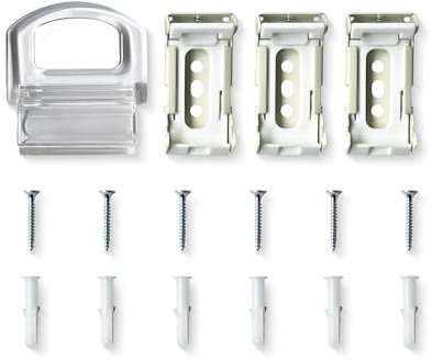 AOSKY Roller Shades Accessories Replacement Installation Brackets Easy to Install Roller Blinds Repair Kit